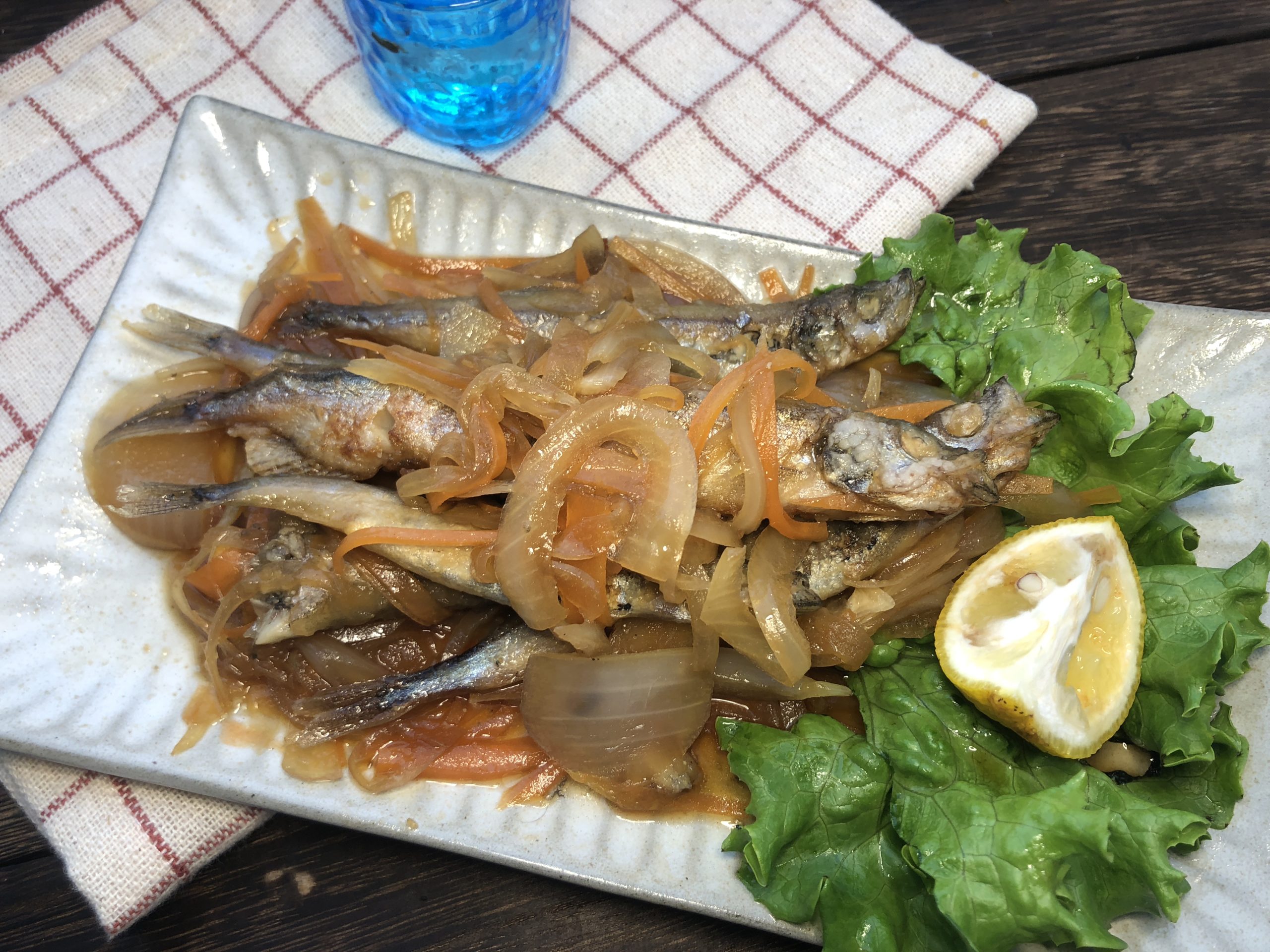 ししゃもの南蛮漬け